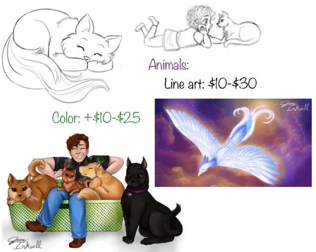 Commissions -Animals