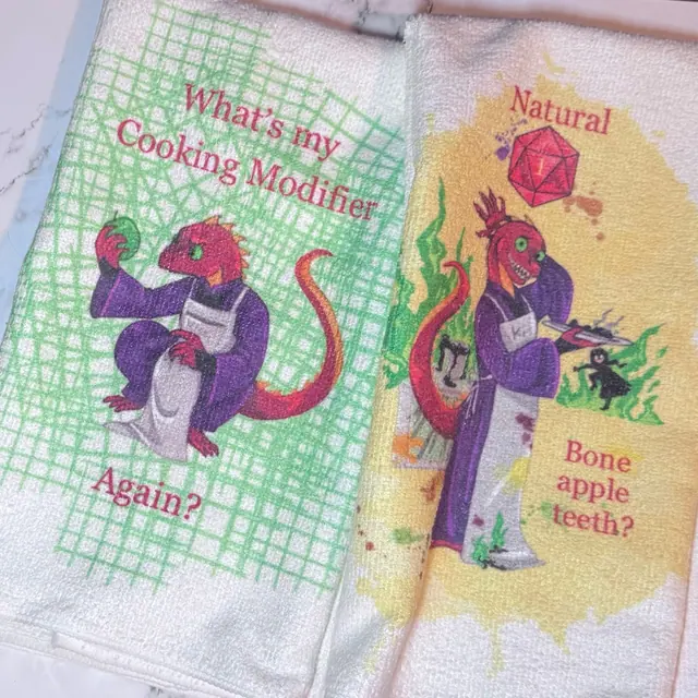 Critical Fail Kitchen Towels