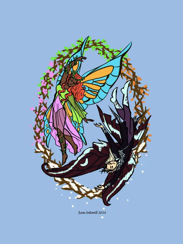 Fairy Seasonal Courts Cards