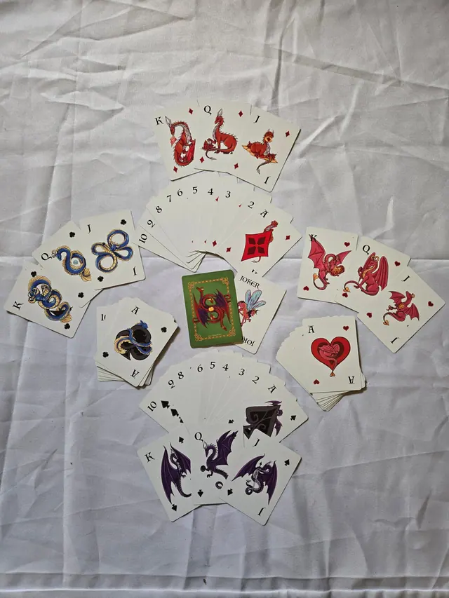 Fantasy Dragon Playing Cards