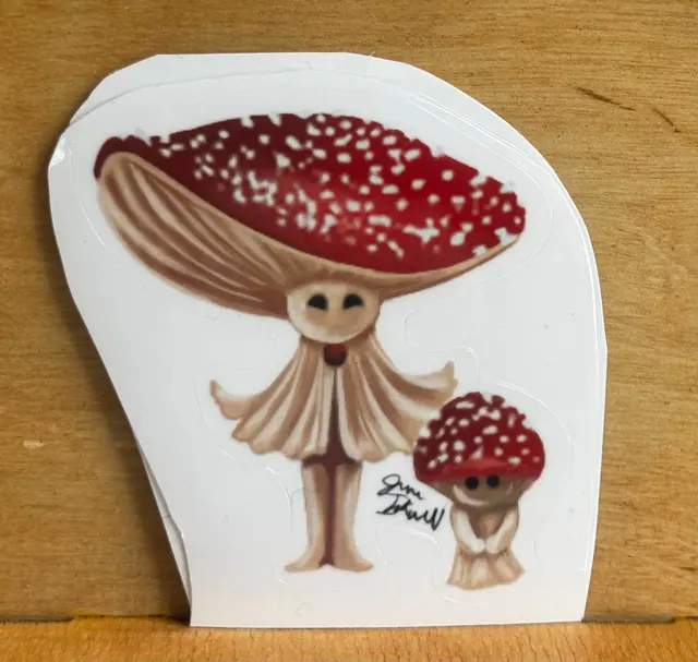 Mushroom Fairy Stickers