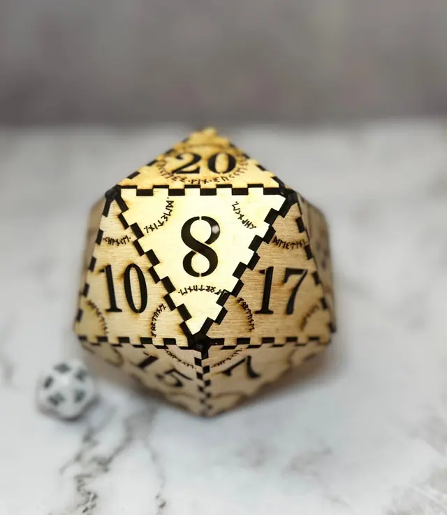Wood Dice Lantern